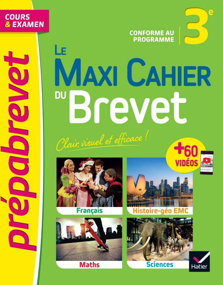 Le Maxi Cahier du Brevet (tout-en-un) - Brevet 2024 -   - HATIER