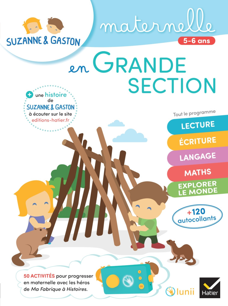 Suzanne et Gaston en Grande section de maternelle - Florence Doutremepuich - HATIER