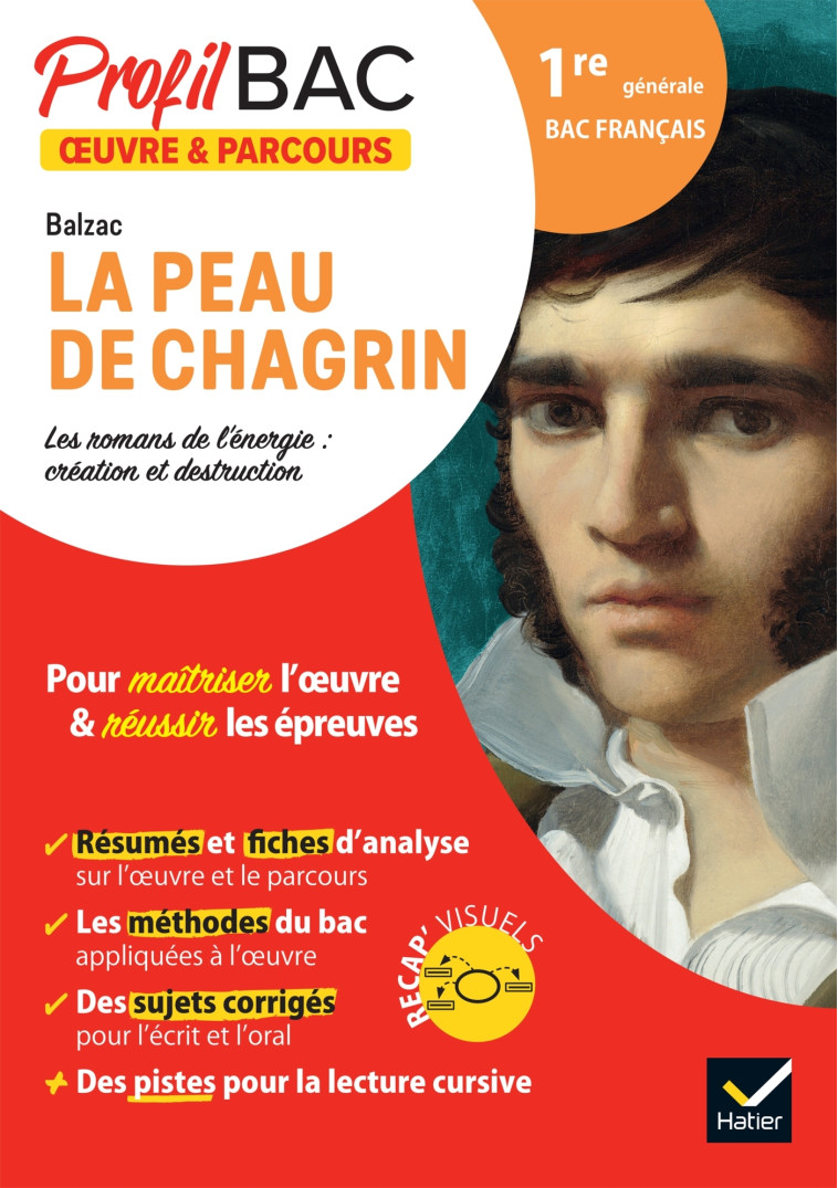 Profil - Balzac, La Peau de chagrin (oeuvre au programme Bac de français 2025) - Florian Pennanech - HATIER