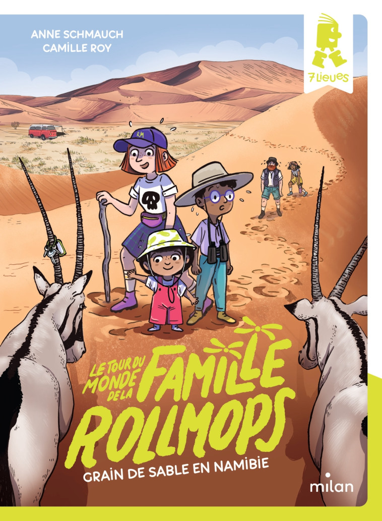 Le tour du monde de la famille Rollmops, Tome 05 - Anne Schmauch - MILAN