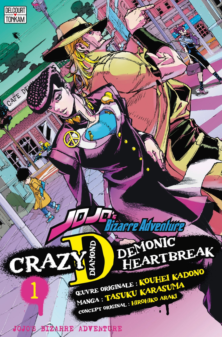 Jojo's - Crazy D T01 - Hirohiko Araki - DELCOURT