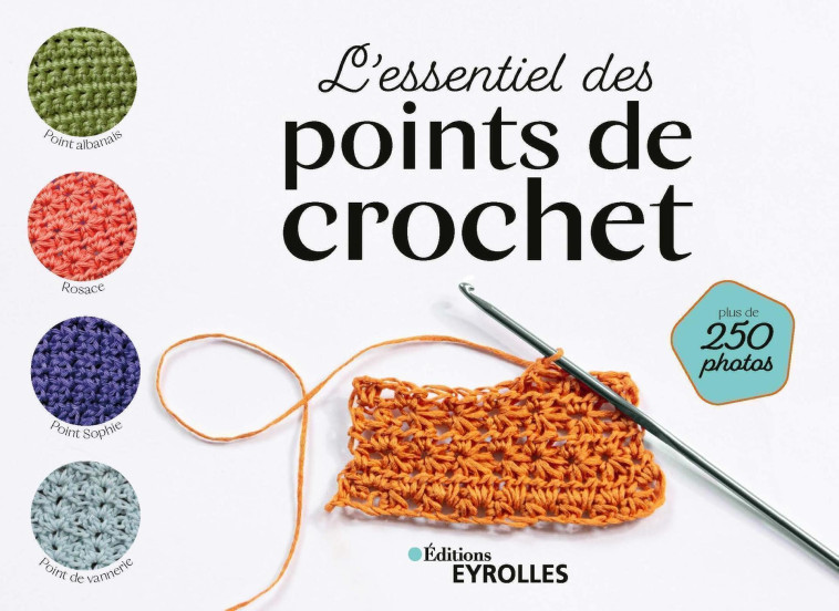 L'essentiel des points de crochet -  Collectif - EYROLLES