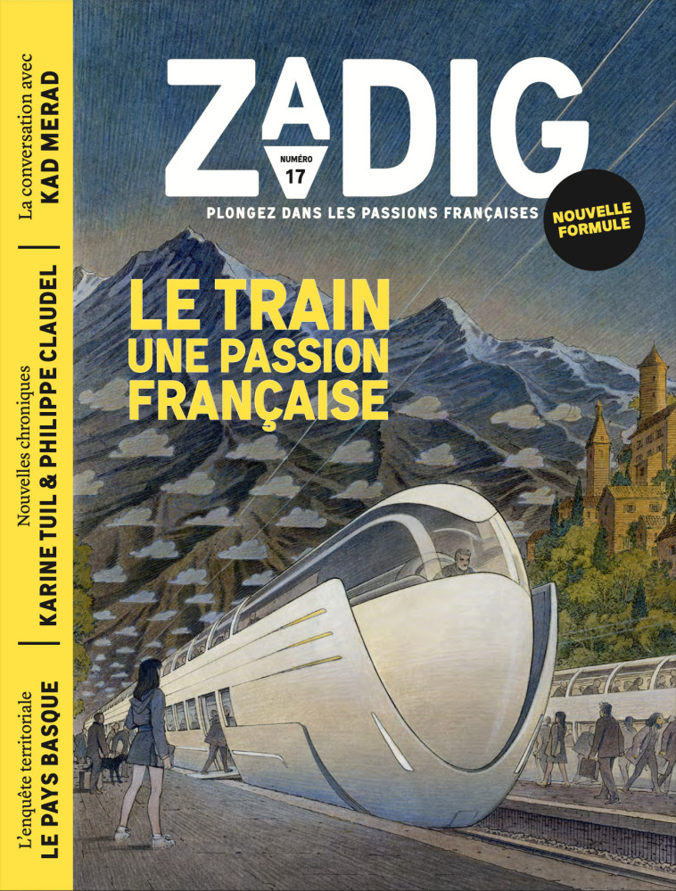 ZADIG N17 - LE TRAIN, UNE PASSION FRANÇAISE - Xavier Mauduit - ZADIG