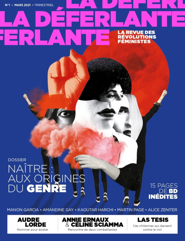 La Déferlante N°1 - Naître : aux origines du genre ? -  Collectif - LA DEFERLANTE