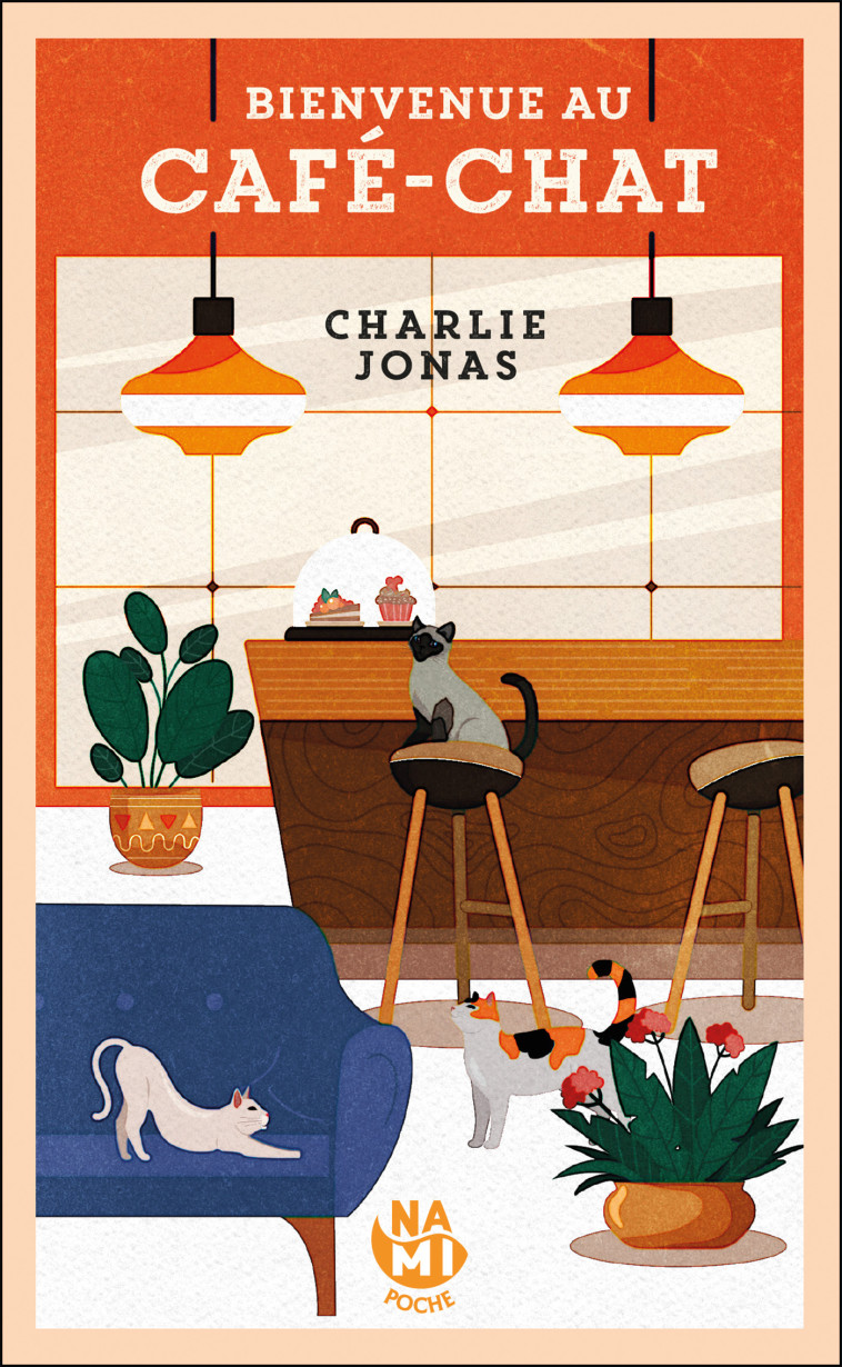 Bienvenue au café-chat - Charlie Jonas - NAMI