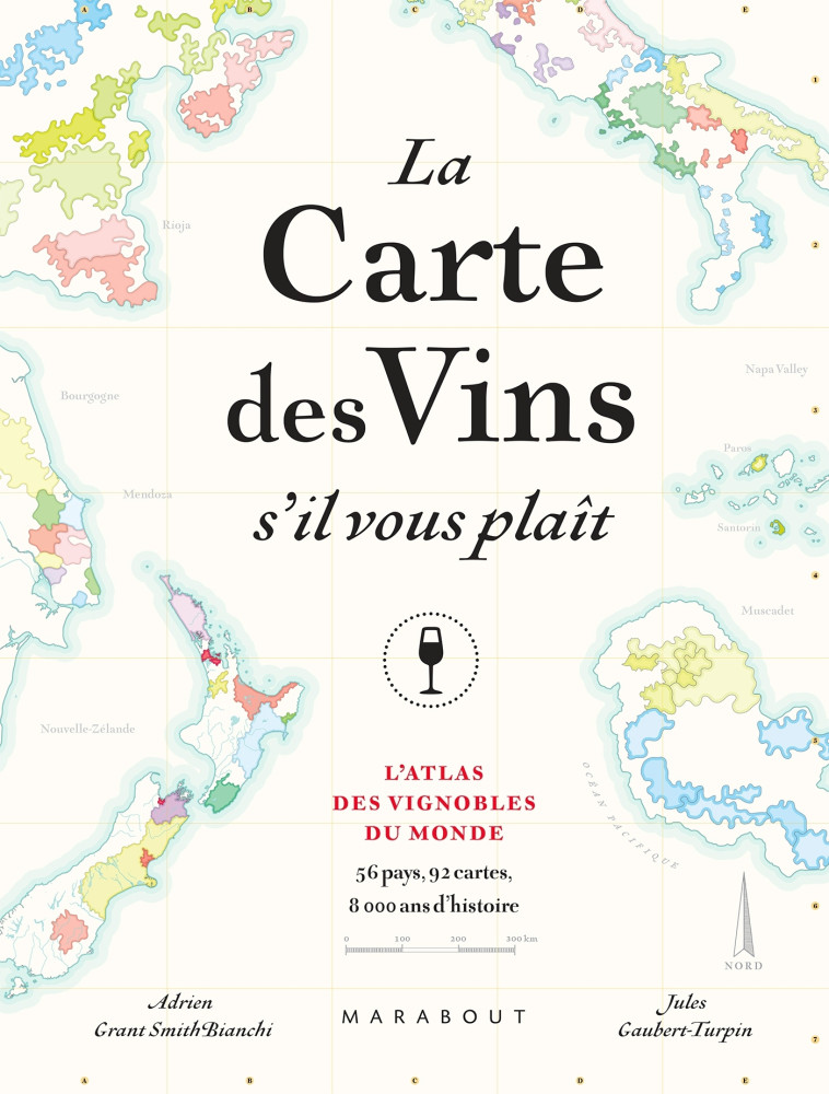 La carte des vins s'il vous plait - Jules Gaubert-Turpin - MARABOUT