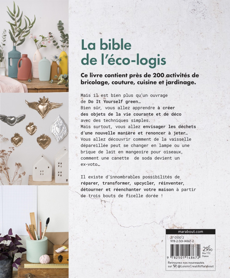 La bible de l'éco-logis - Lisa LE PHU - MARABOUT