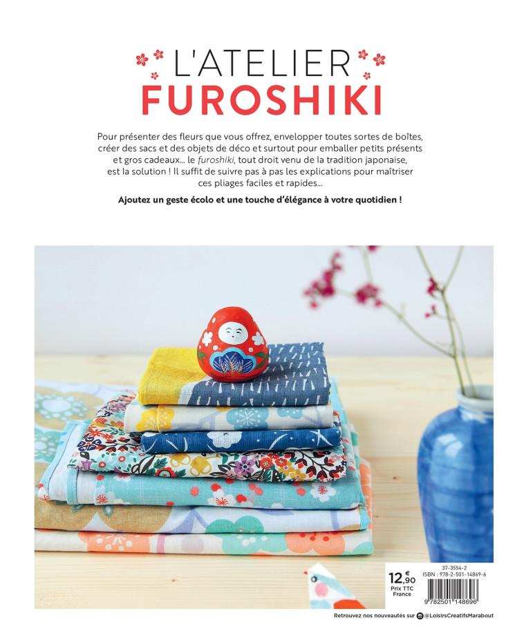 L'atelier Furoshiki - Adeline Klam - MARABOUT