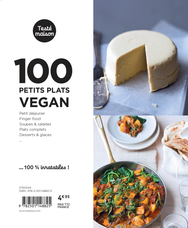 Les petits Marabout : 100 recettes vegan -   - MARABOUT