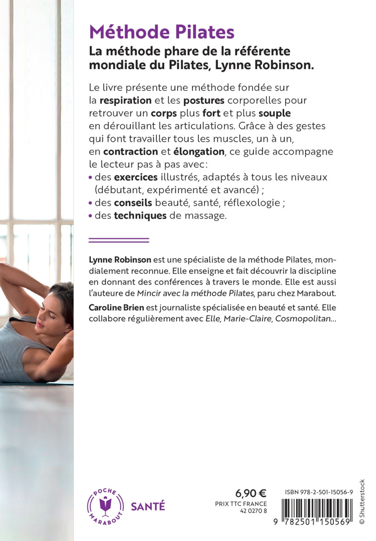 Méthode Pilates - Lynne Robinson - MARABOUT