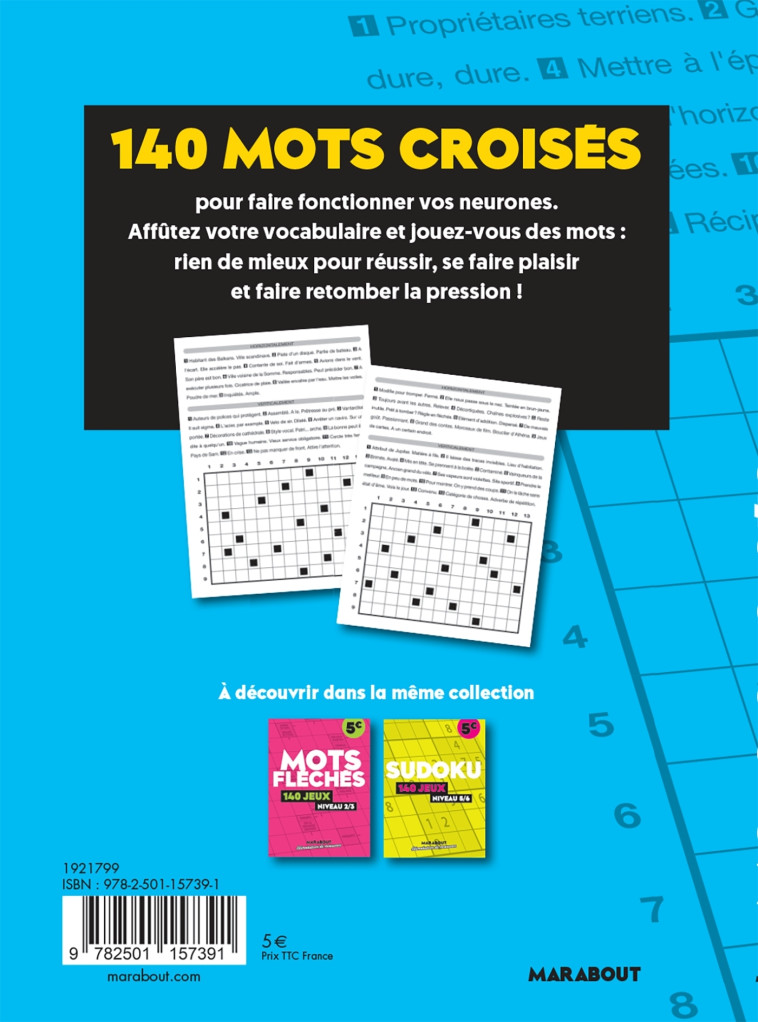 Mots croisés -  KEESING - MARABOUT