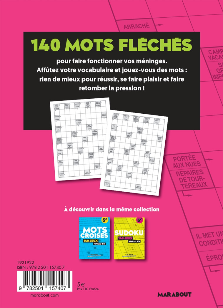 Mots fléchés -  KEESING - MARABOUT