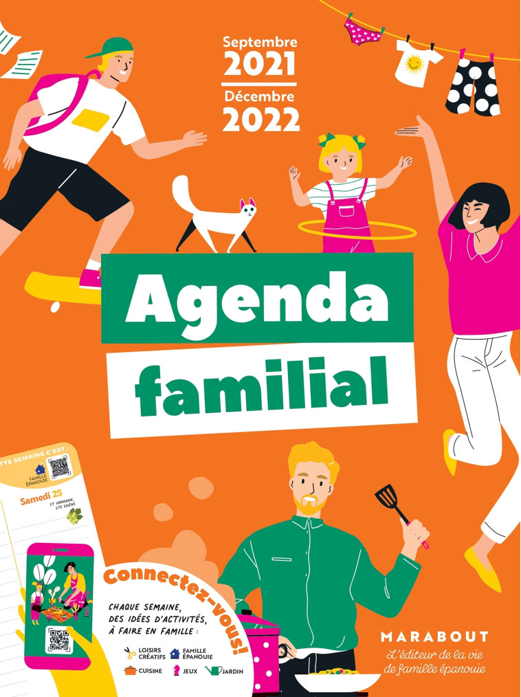 Agenda familial 2021-2022 -   - MARABOUT