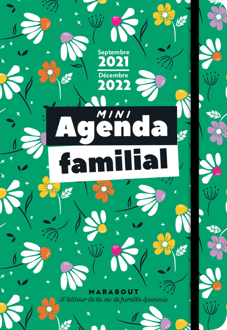 Mini agenda familial 2021-2022 -  Collectif - MARABOUT