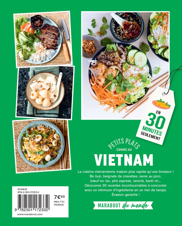 Petits plats comme au Vietnam - Orathay Souksisavanh - MARABOUT