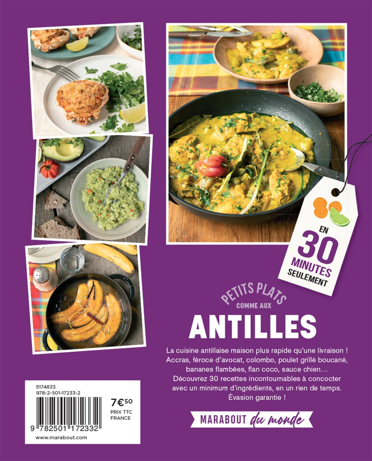 Petits plats comme aux Antilles -   - MARABOUT