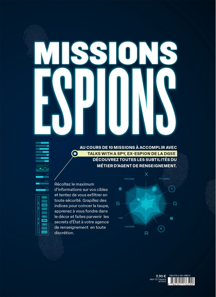 Missions espions - Olivier Mas - MARABOUT