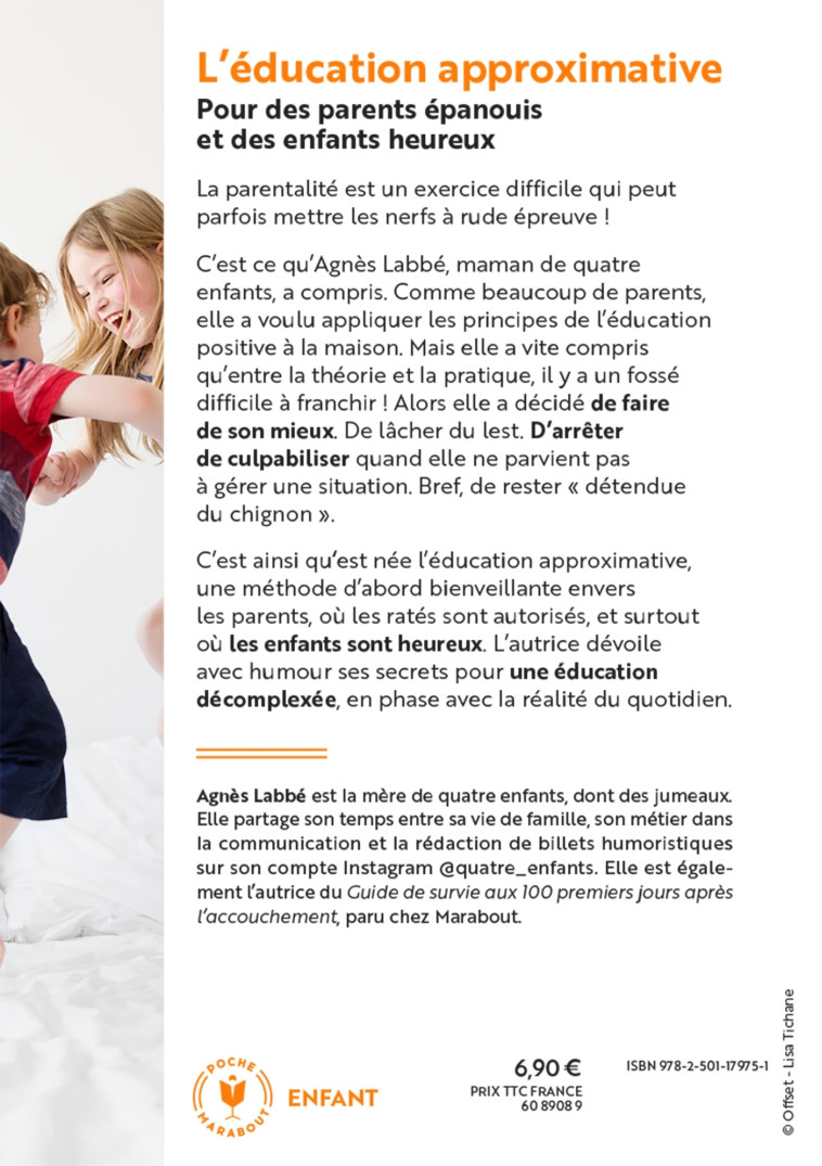 L'éducation approximative - Agnès Labbé - MARABOUT