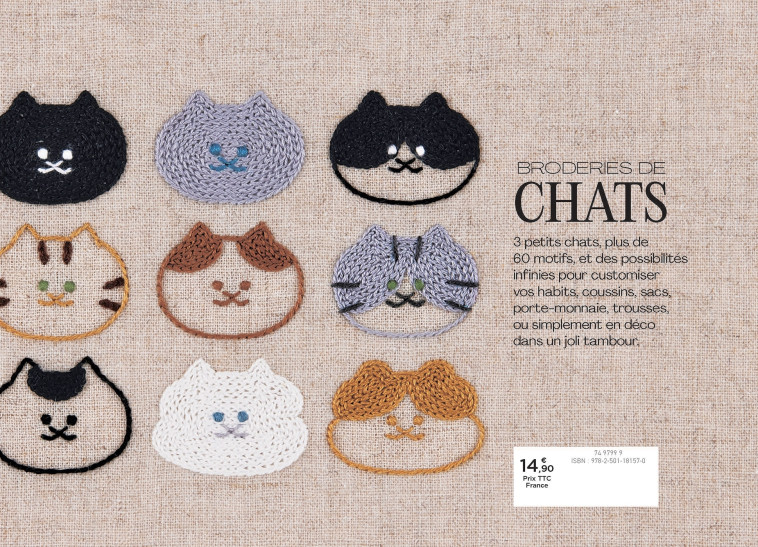 Broderies de Chats -  Suimin - MARABOUT