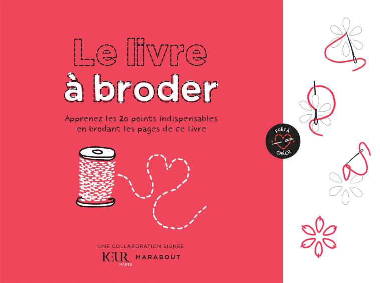 Le livre à broder - Eva Bromberg - MARABOUT