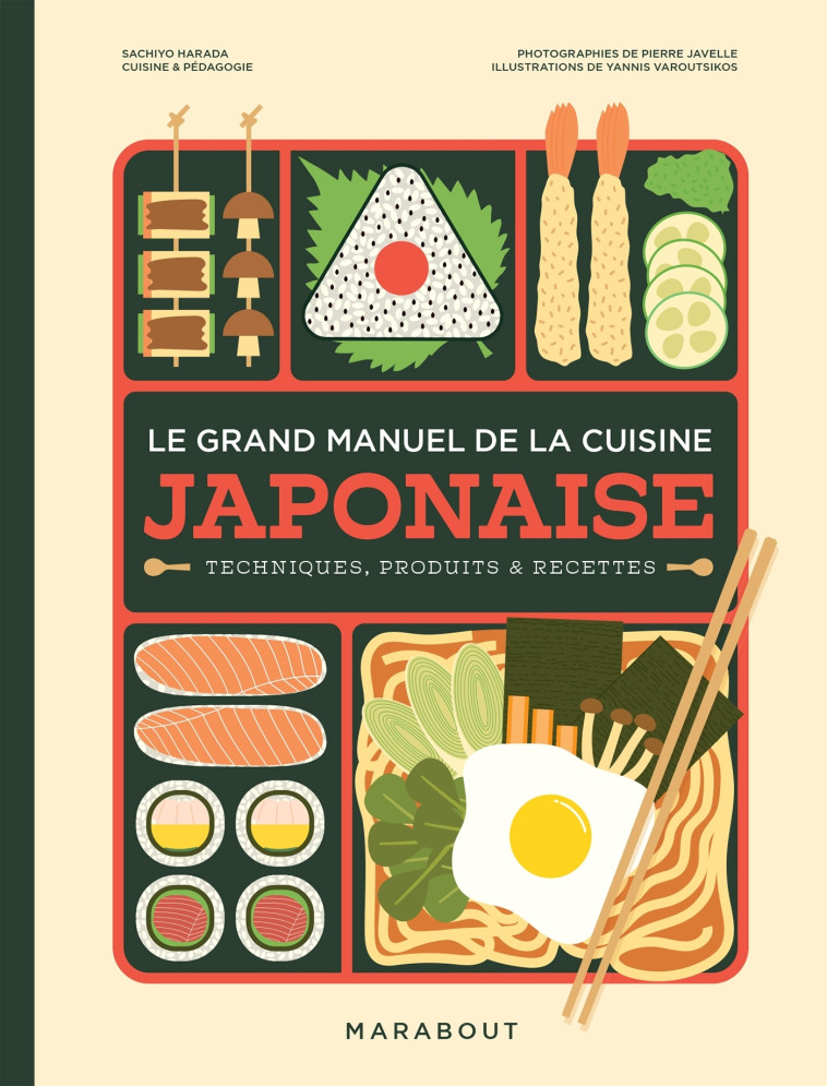 Le grand manuel de la cuisine japonaise - Sachiyo Harada - MARABOUT