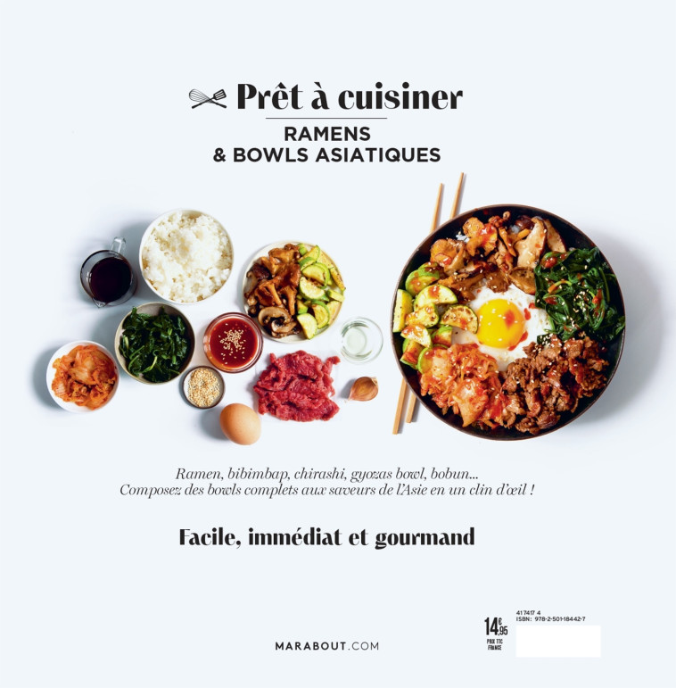 Ramens et bowls asiatiques - Orathay Souksisavanh - MARABOUT