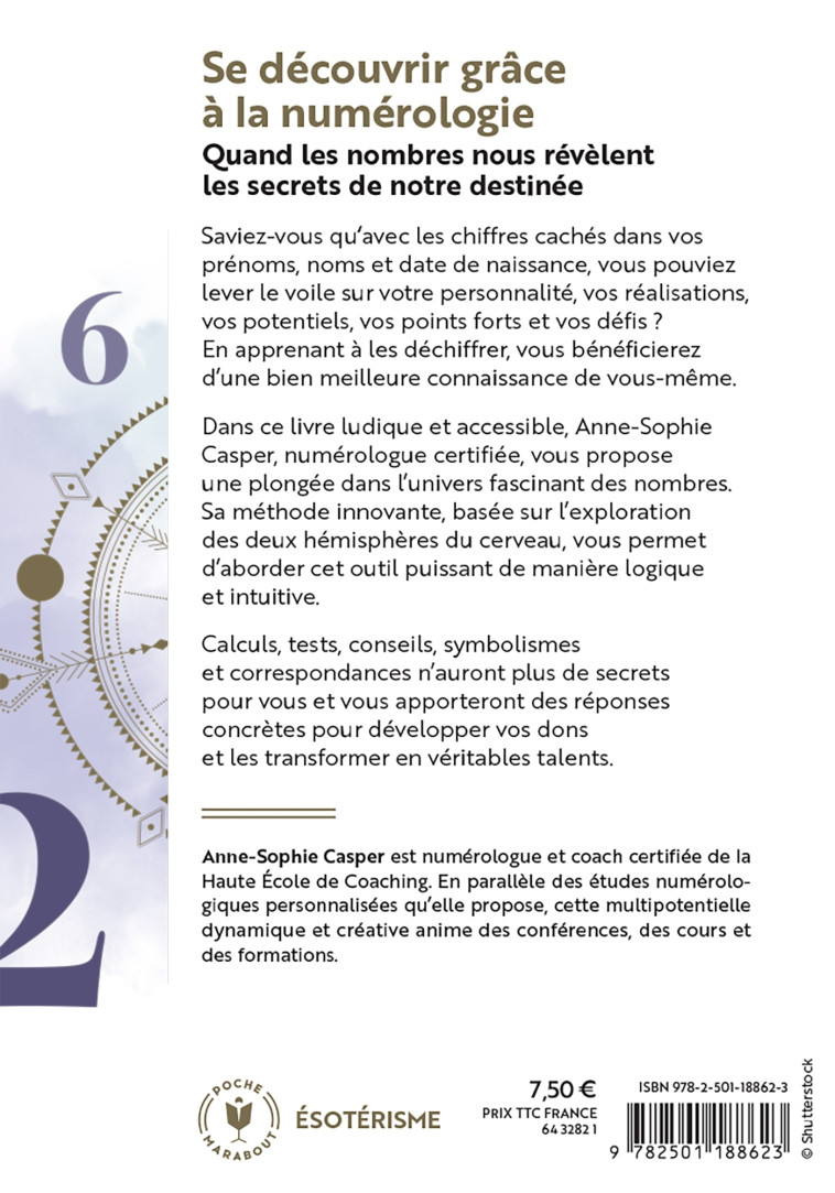 Se découvrir grâce à la numérologie - Anne-Sophie Casper - MARABOUT