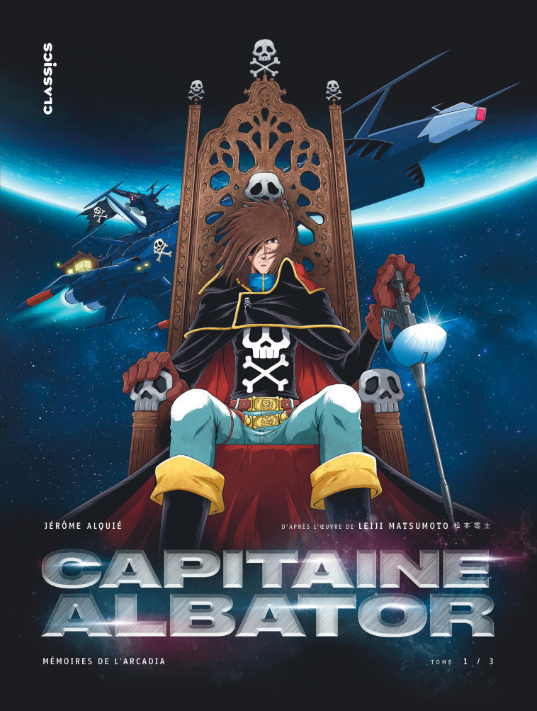 Capitaine Albator - Mémoires de l'Arcadia - Tome 1 -  Alquie Jérôme - KANA