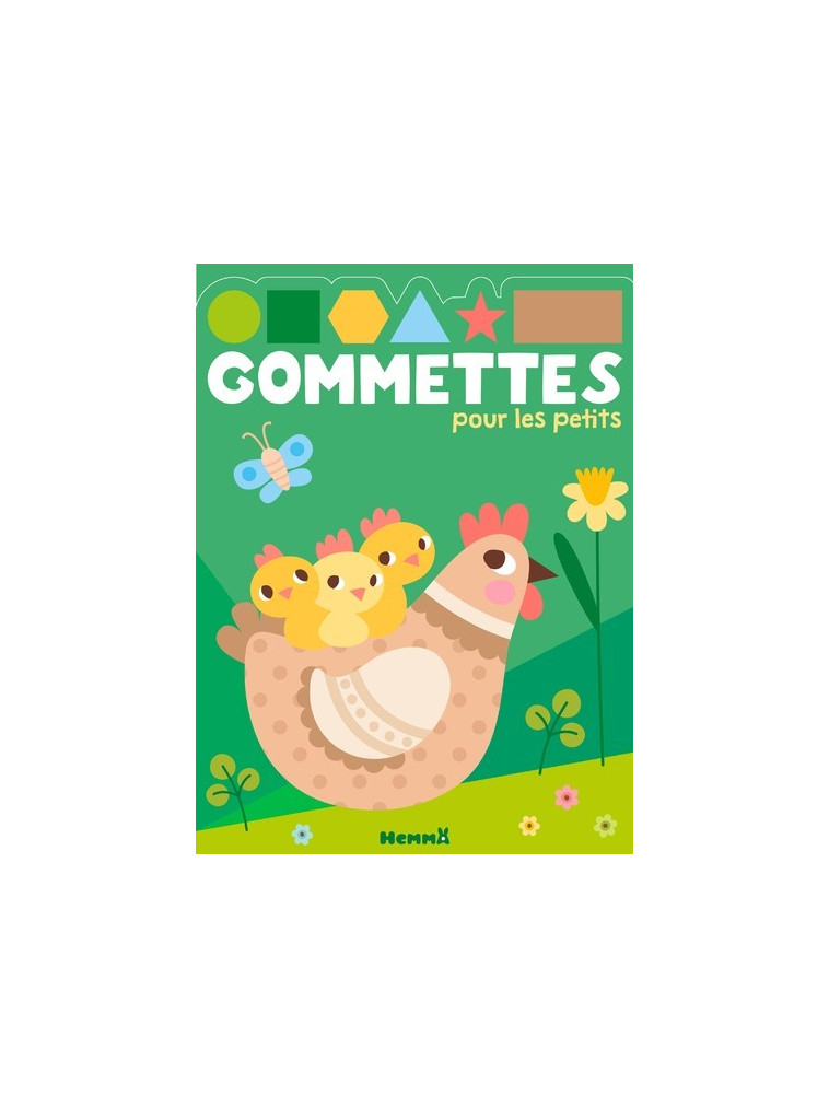 Gommettes pour les petits (Ferme) -  Collectif - HEMMA