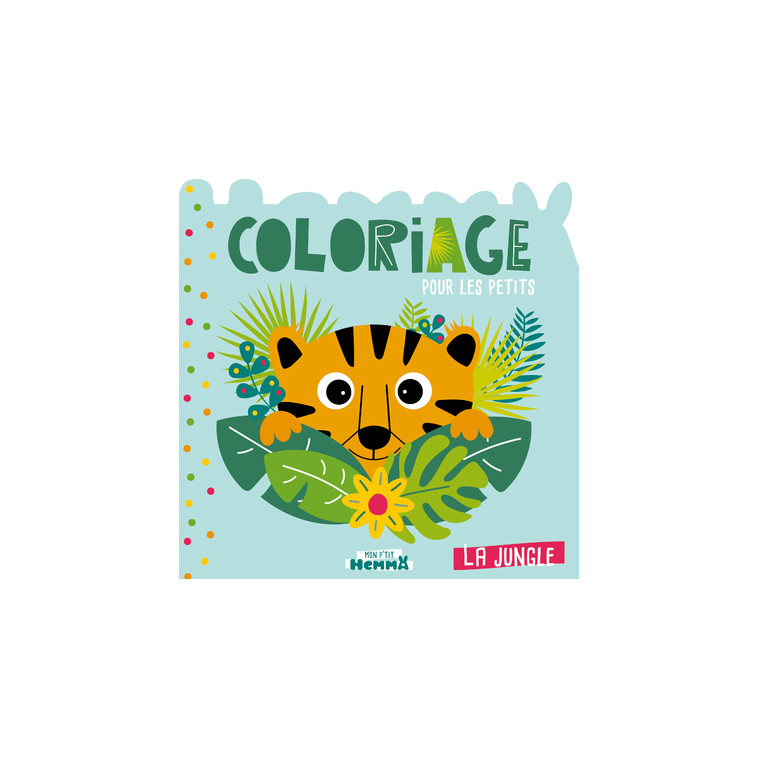 Mon P'tit Hemma - Coloriage pour les petits - La jungle -  Carotte et Compagnie - HEMMA