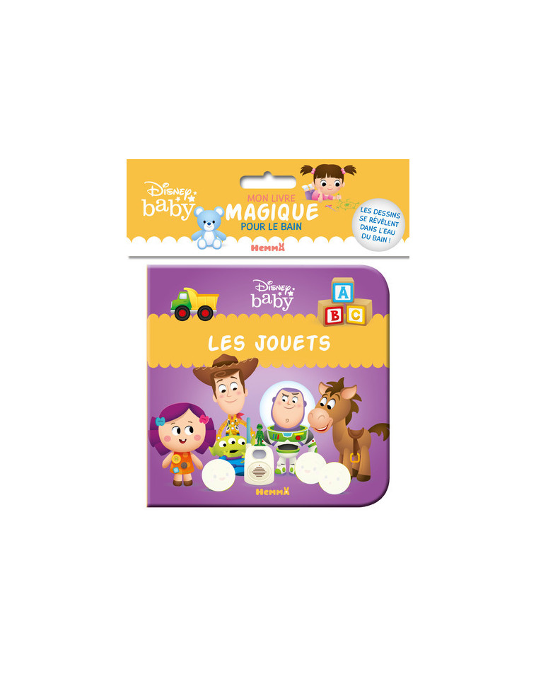 Disney Baby Mon livre magique pour le bain - Les jouets -  Collectif - HEMMA