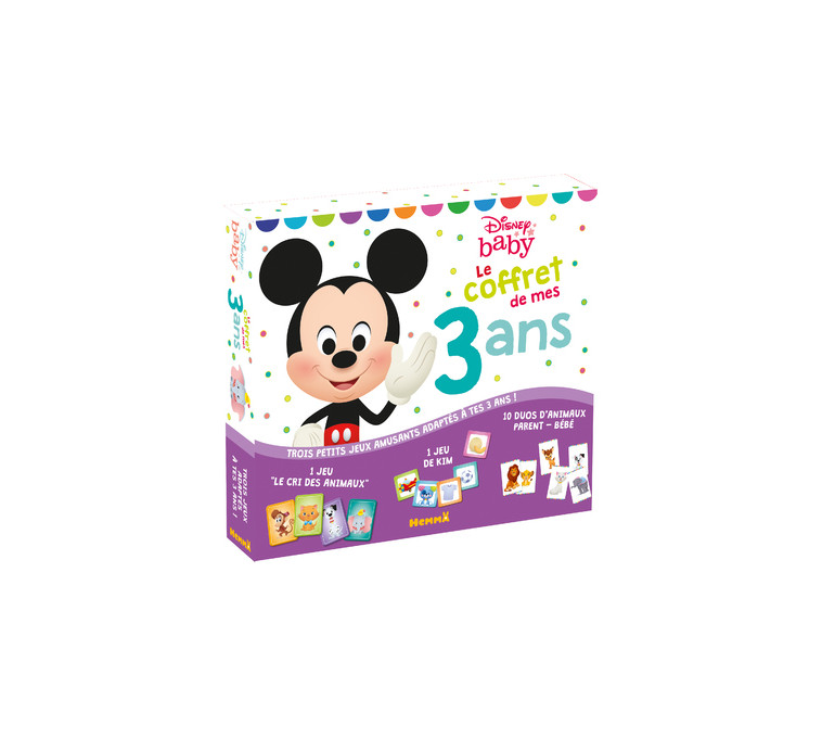 Disney Baby - Le coffret de mes 3 ans (Mickey) -  Collectif - HEMMA