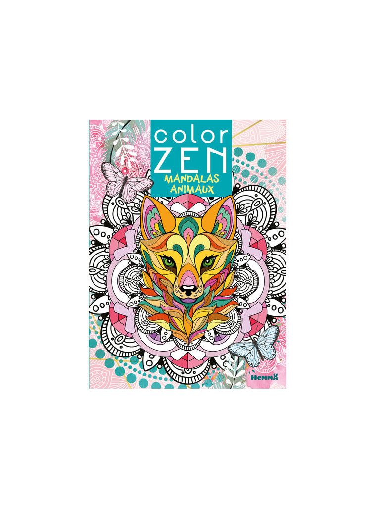 Color Zen - Mandalas animaux -  Collectif - HEMMA