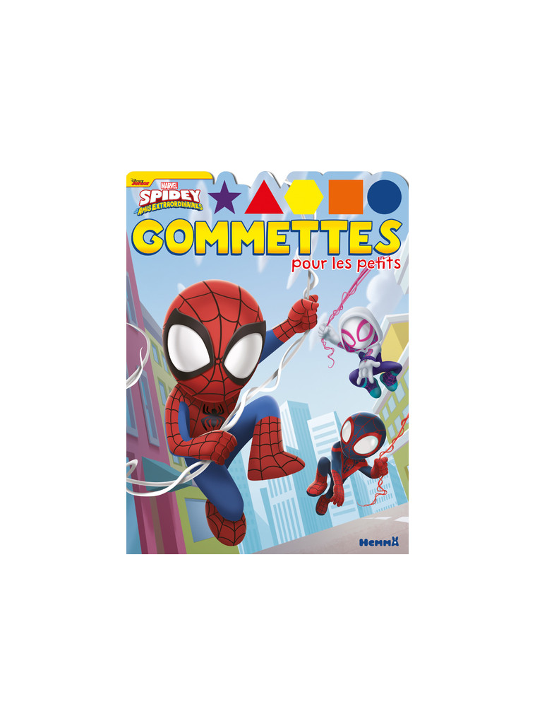 Marvel Spidey et ses amis extraordinaires - Gommettes pour les petits -  Collectif - HEMMA