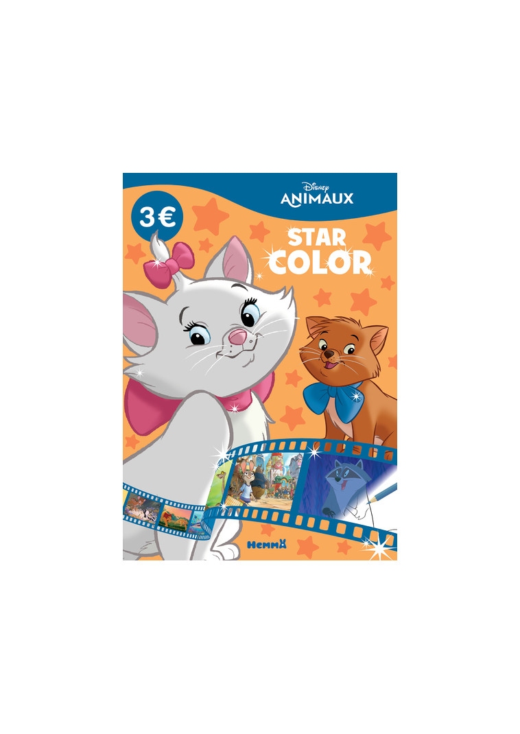 Disney Animaux - Star Color - (Marie et Toulouse) -  Collectif - HEMMA