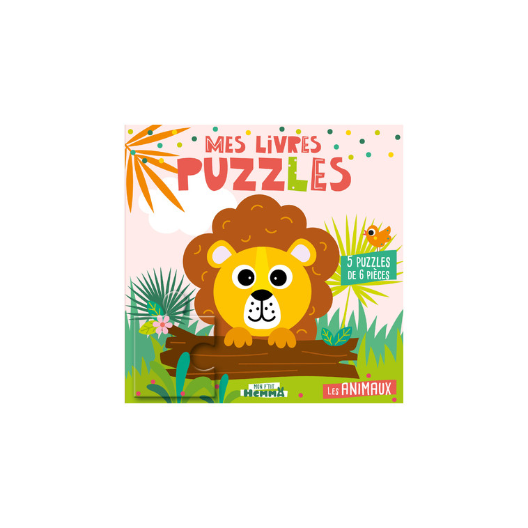 Mon P'tit Hemma - Mes Livres puzzles - Les animaux - 5 puzzles de 6 pièces -  Carotte et Compagnie - HEMMA