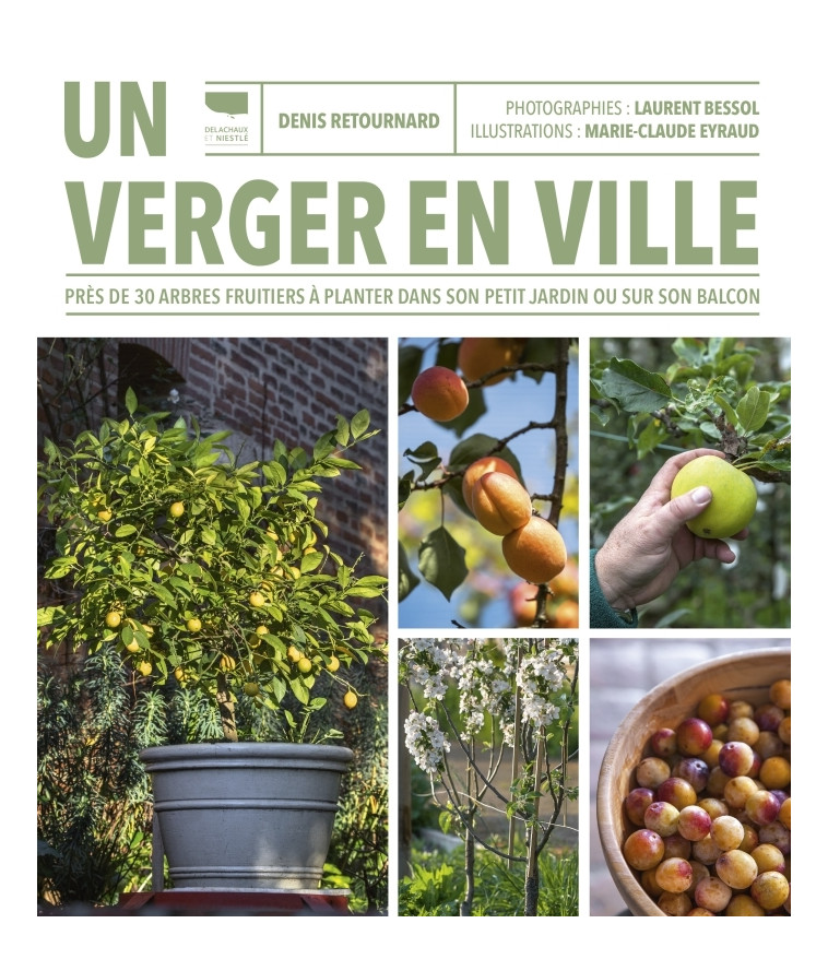 Un verger en ville - Denis Retournard - DELACHAUX