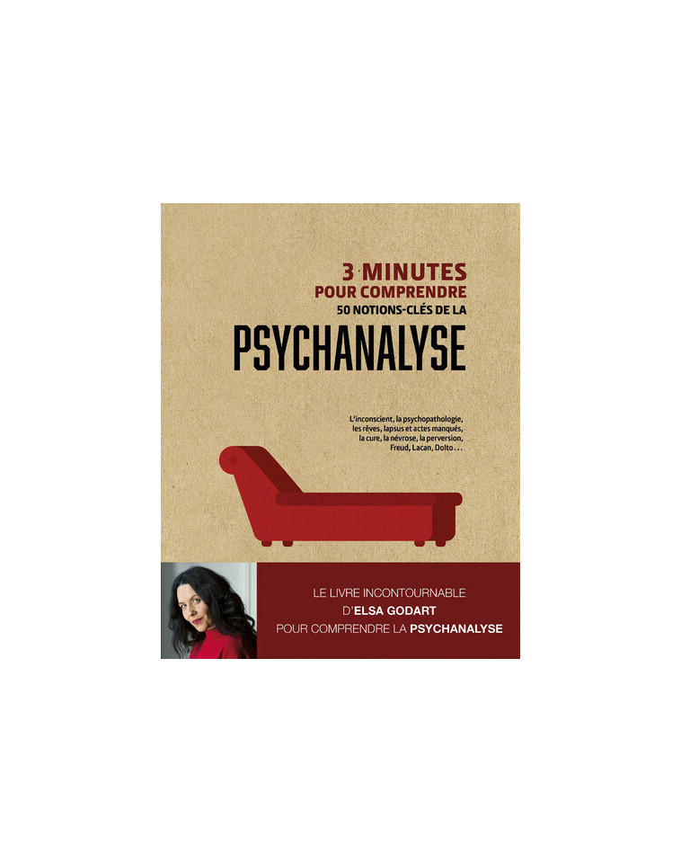 3 minutes pour comprendre 50 notions clés de la psychanalyse - Elsa Godart - COURRIER LIVRE