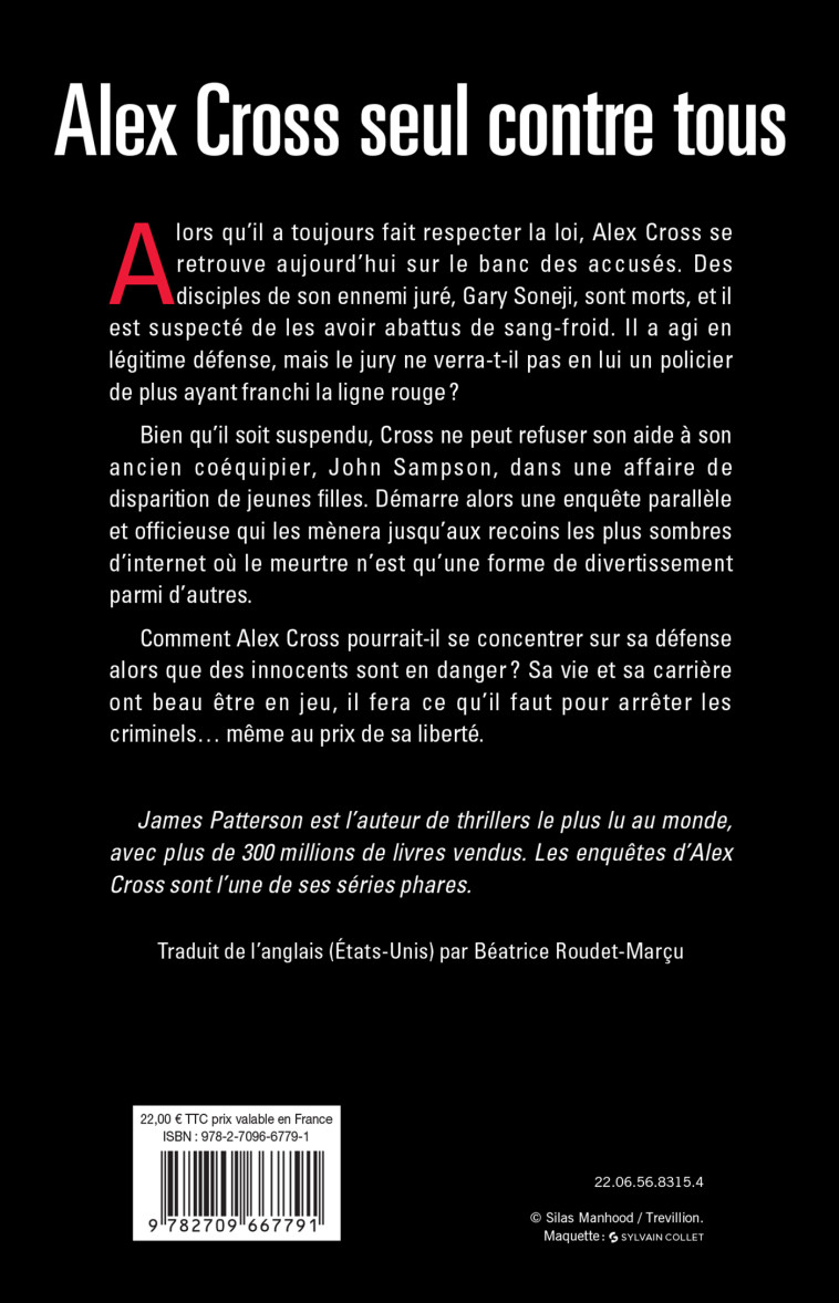 Alex Cross, seul contre tous - James Patterson - LATTES