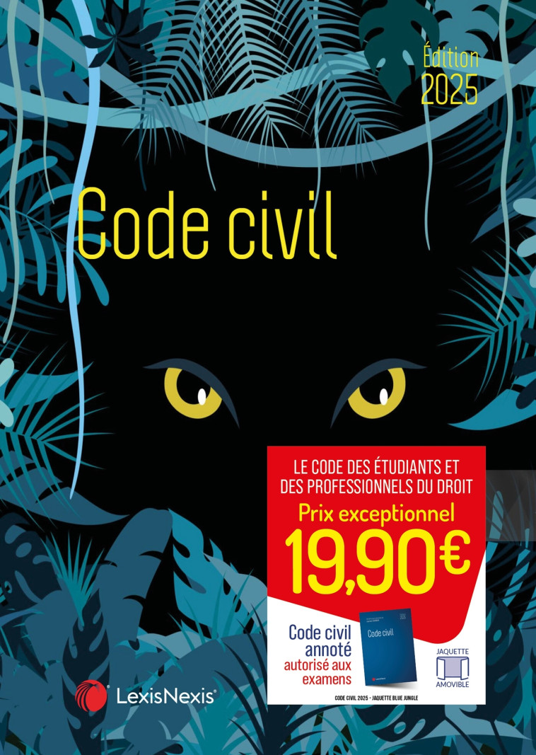 Code civil 2025 - Jungle - Laurent Leveneur (sous dir.) - LEXISNEXIS