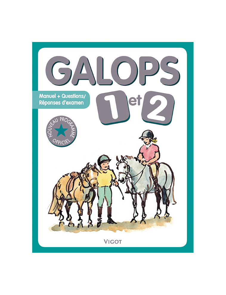 Galops 1 et 2 -  Collectif - VIGOT