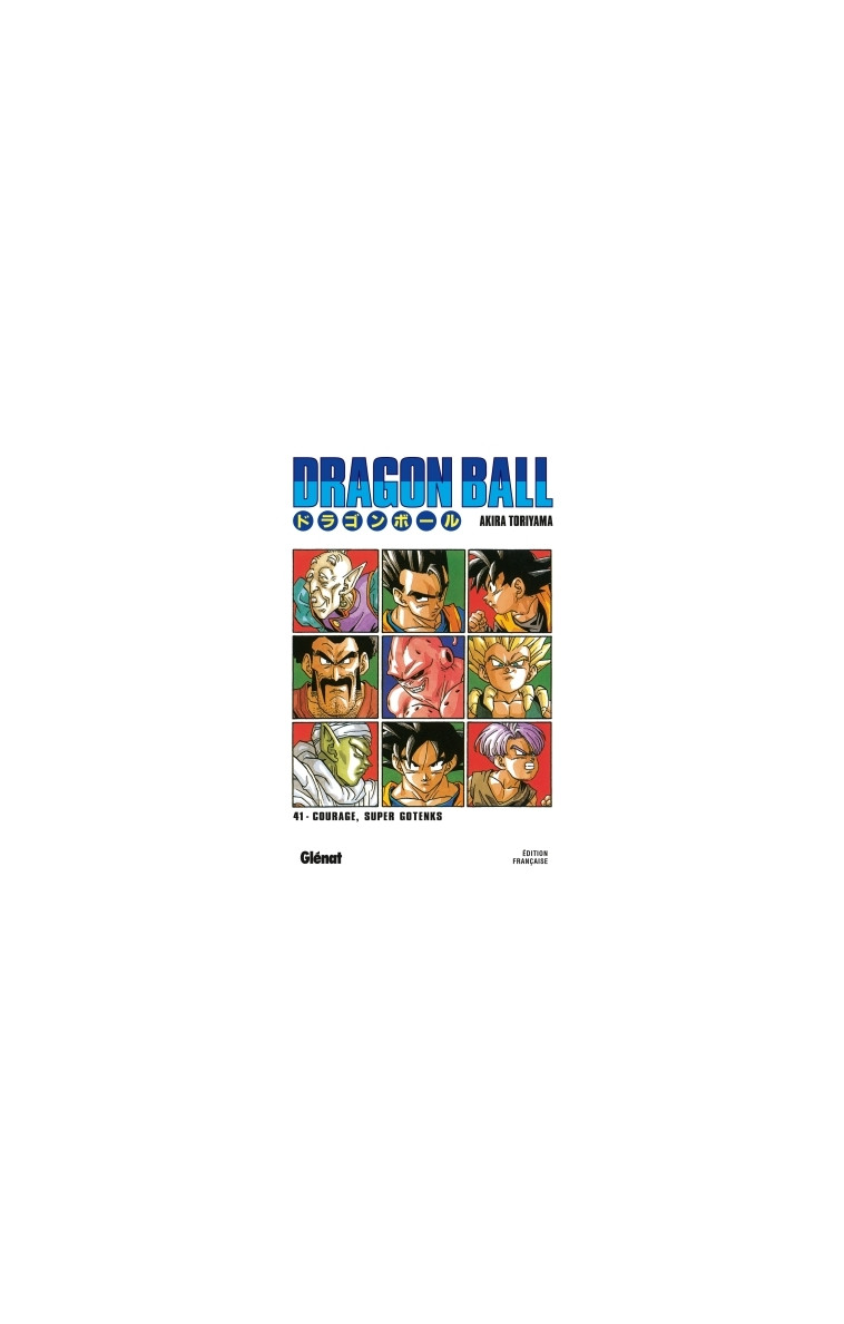 Dragon Ball - Édition originale - Tome 41 - Akira Toriyama - GLENAT