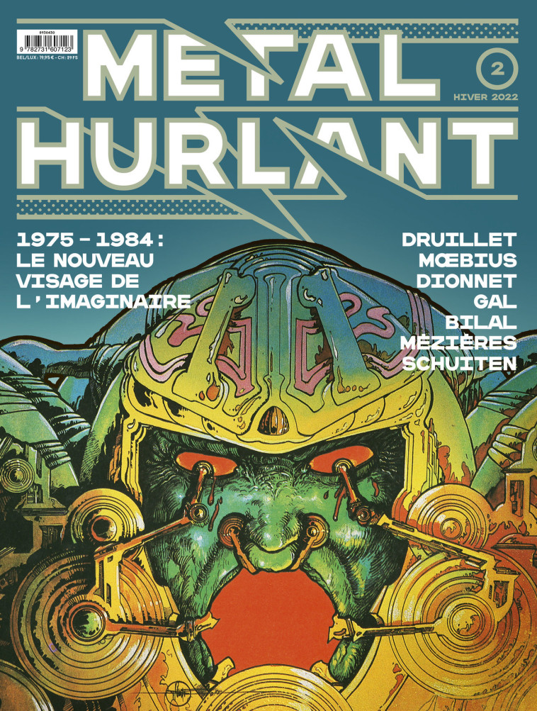 Métal Hurlant N°2 -  Moebius - HUMANOIDES ASS.