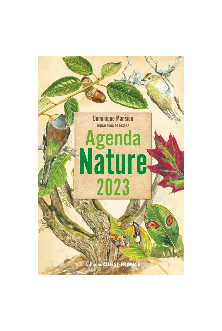 Agenda nature 2023 - Dominique Mansion - OUEST FRANCE