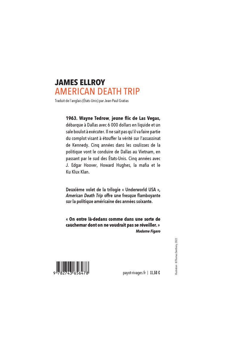 American Death Trip - James Ellroy - RIVAGES