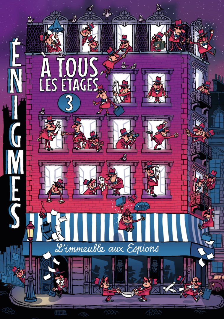 Énigmes à tous les étages T.3, L'immeuble aux espions -   - BAYARD JEUNESSE