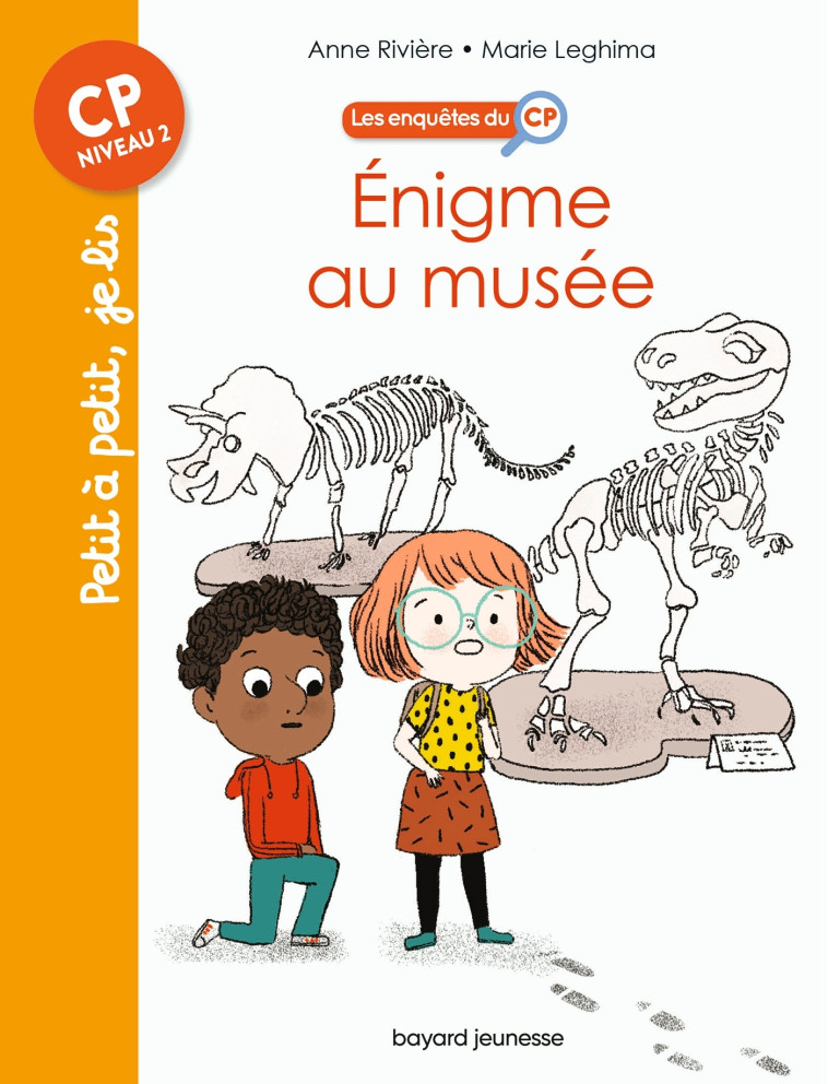 Les enquêtes du CP, T06 : Énigme au musée - Marie Leghima - BAYARD JEUNESSE