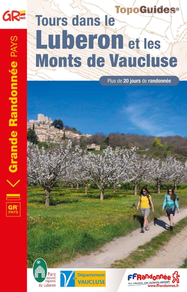 Tours dans le Luberon et les Monts de Vaucluse -  Collectif - FFRP