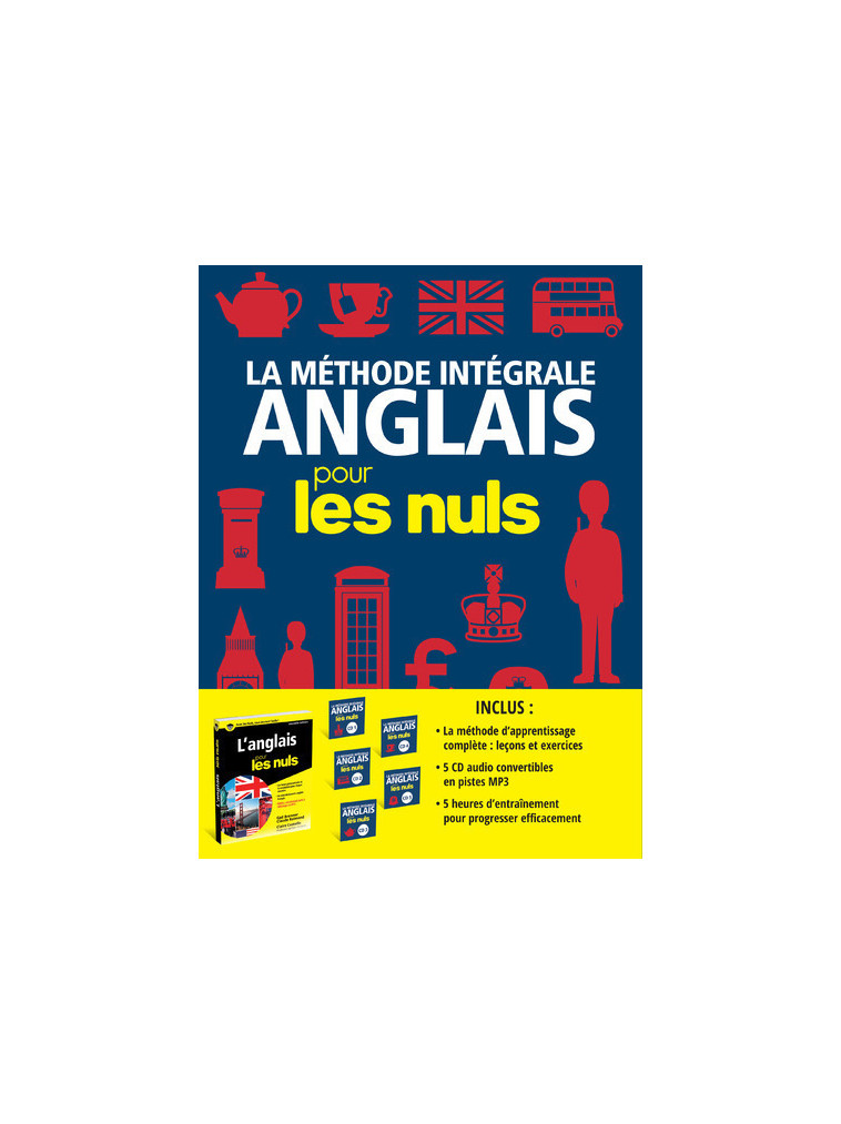 Coffret La Méthode intégrale Anglais pour les Nuls -  Collectif - POUR LES NULS