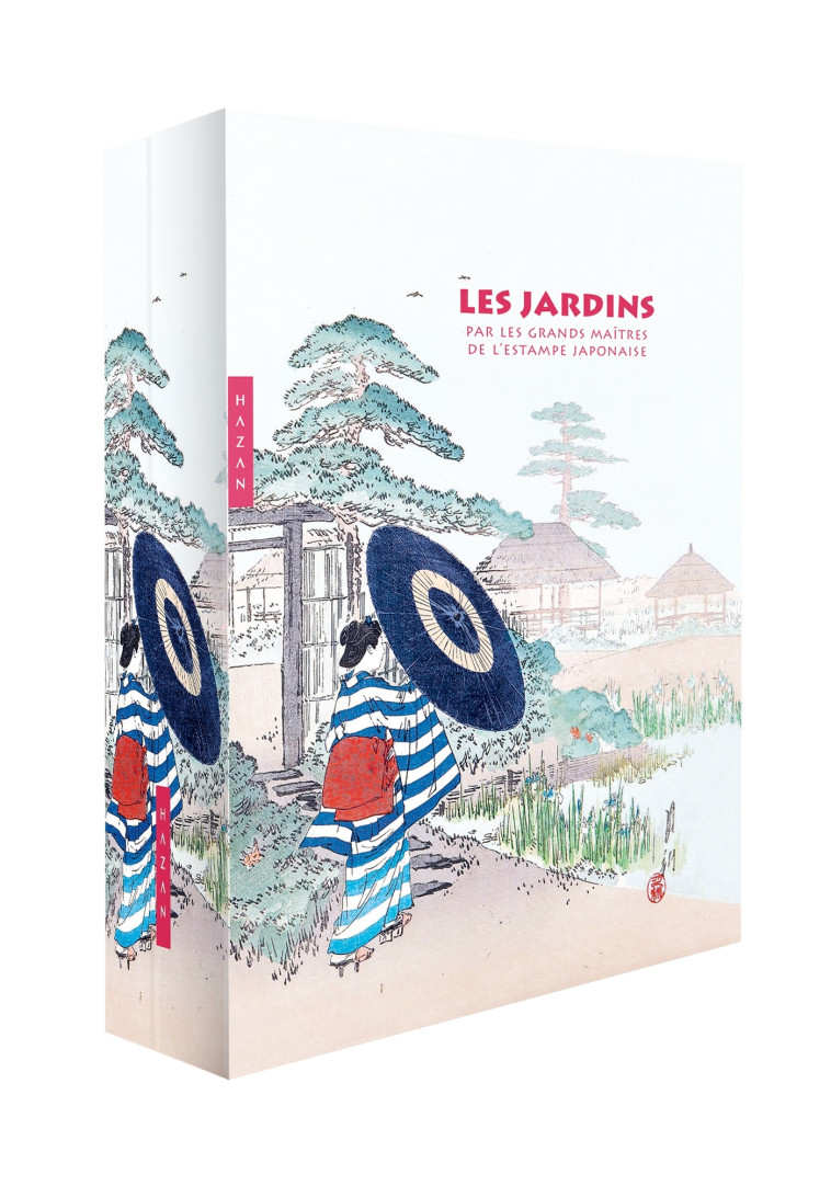 Les jardins par les grands maîtres de l'estampe japonaise (coffret) - Anne Sefrioui - HAZAN